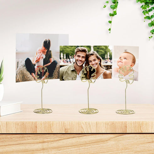 Table Number Holders, Place Card Holders, Picture Holders for Tables, Photo Holders for Tables, Small Table Card Holders for Centerpieces, Wedding...