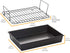 Chicago Metallic 16947 Professional Roast Pan with Non-Stick Rack, 13-Inch-by-9-Inch, Gray...