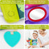 FPVERA Baby Cloth Book Sensory Books for Babies 0+ Months Baby Book for Toddlers Infant Toys Newborn Soft Cloth Touch Feel Tummy Time Book with Mu...