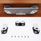 Under Desk Laptop Storage Mount, Metal Under Desk Laptop Holder, for Devices Thickness 1.37" for MacBook,Laptop,Mini,Keyboard,Router,with Anti-Scr...
