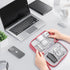 ProCase Electronics Organizer Travel Case, Portable Tech Cable Organizer Bag, Charger Organizer Case Pouch for Travel Accessories, Electronics, Po...