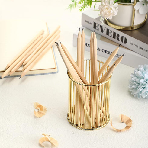 Fumete 100 Pieces Wooden Pencils Bulk Hexagonal Grip Pencils HB Graphite Pencil Pack Natural Wood Pencils for Back to School Classroom Office Supp...
