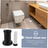 2pcs toilet connecting water flush extension toilet Lengthened toilet parts drainage Toilet Accessory for Wall Drain t tool rubber pvc water tank ...
