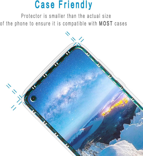 HPTech (2 Pack) Screen Protector Designed for Moto G Stylus 5G Tempered Glass, 9H Hardness, Anti Scratch, Bubble Free, Easy to Install...