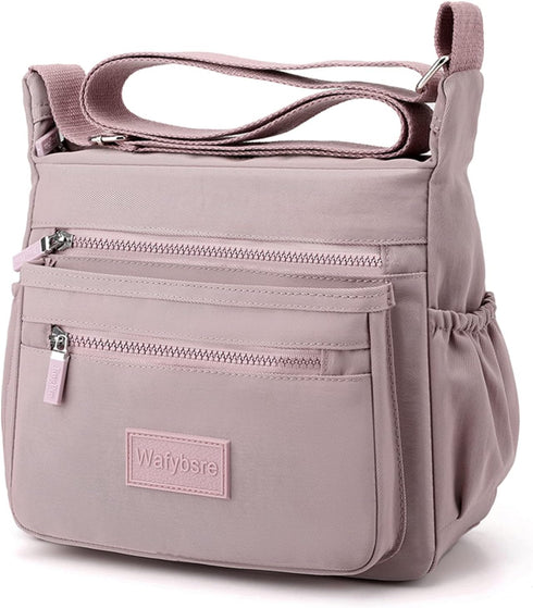 Handbags for Ladies Multi Pocket Purses for Women Messenger Shoulder Cross-body Bag...