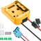 Power Wheels Adapter for Dewalt 20V Battery Adapter Power Wheels Battery Converter Kit with Fuse & Switch and Wire Harness Connector 12AWG Wire fo...