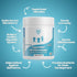 SuperHMO Prebiotic Mix for Kids - 5 HMOs for Gut, Digestion, and Cognitive Health, Powder, 45 Servings...