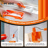 Microfiber Paint Roller Covers (3/8" Nap), 2 Inch 15 Pack Small Paint Roller Kit with High-Density Fabric Paint Roller, Paint Tray, Paint Tray Lin...