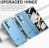 Miimall Compatible Samsung Galaxy Z Fold 5 Case, Z Fold 5 Case with Upgraded Hinge Protection+ Camera Lens Film + Front Screen Protector + Luxury ...