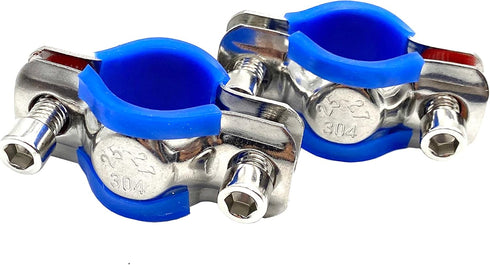 2Pcs Chair Fixers,Chair Sinking Stoppers with Blue Rubber Pads Suitable for 25-27mm (0.98-1.06 inches) Cylinder Diameter of Office Chairs...