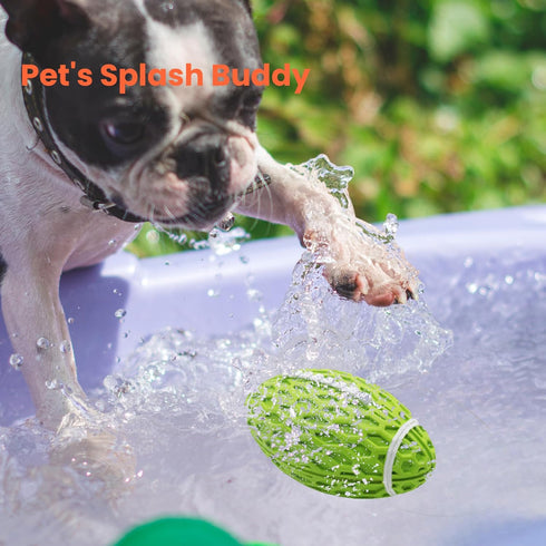 Dog Toys, Rugby Squeaky Dog Toys for Aggressive Chewers, Rubber Tough Dog Toys, Durable and Indestructible Football Dog Toys for Medium Large Dog ...
