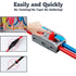 Robust Lever Wire Kit: Quick Connect Electrical Splicing, Compact Conductor 28-12 AWG for Reliable Inline Circuits (LT-2, 10)...