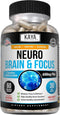 Kaya Naturals - Neuro Brain for Memory & Focus - Nootropic Energy Capsule - Nootropic Brain Support Supplement - Focus & Concentration & Learning ...