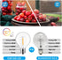 25-Pack G40 LED Replacement Light Bulbs, E12 Screw Base Shatterproof Globe Bulbs for Outdoor String Lights, 0.6Watt Equvalent to 5 Watt Incandesce...