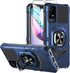 for TCL ION X Case,TCL ION V Phone Case with Tempered Glass Screen Protector,Military Grade Heavy Duty Shockproof Protective Cover,with Ring Kicks...