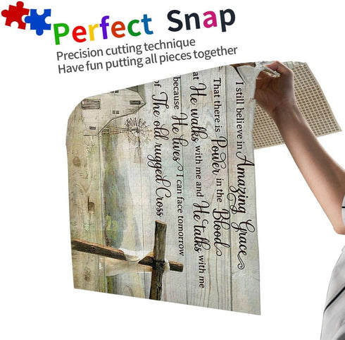 WZVZGZ I Still Believe in Amazing Grace Jigsaw Puzzles 300 Pieces for Adults Puzzles for Adults and Children Home Decoration 300 pcs...