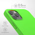 kwmobile Case Compatible with Apple iPhone 12 Pro Max Case - Soft Slim Protective TPU Silicone Cover - Neon Green...