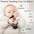 Teething Relief Teethers Toys for Babies 3-6 12 Months Gifts, Silicone Remote Control Baby Teether Bath Toys for 3 6 9 Months Newborn Infant Boy G...