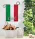 Breeze Decor Regional Nation International World Country Particular Area House Banner Small Yard Double-Sided, Garden Flag 13"x 18.5", Italian Dec...