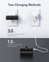 VRURC Mini Portable Charger Fast Charging, Built-in USB C in & Out Connector Power Bank 5000mAh,20W Battery Pack with Foldable Stand for iPhone 15...