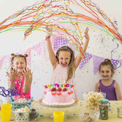 BEISHIDA Streamers Popper Hand Throw Streamers No Mess Confetti for St.Patrick's Easter Celebration Birthday Propose Engagement Wedding Graduation...
