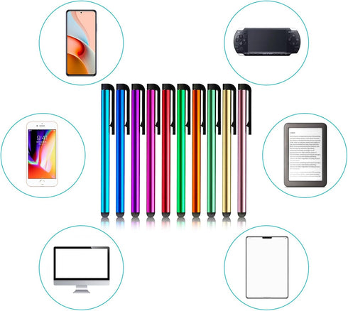 10 Pcs Touch Screen Stylus Pens, Tablet Pens for Tablets, High Precision Universal Stylus Touchscreen Stylus Mobile Phone Pen for All Universal To...