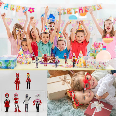 Heazbiin Hotel Figure Toy, 4-Inch Collectible Action Figures, Heazbiin Hotel Action Figure Toys for Party Supplies Birthday, Gifts for Heazbiin Ho...