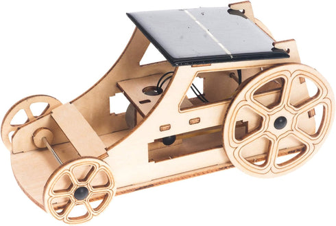 Wooden Solar Model Cars to build for kids 9-12, Educational Science Kits for Kids age 12-14, Gifts for 10+ year old boys Girls, Science experiment...