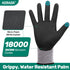W2 Work Gloves for Men and Women, Touchscreen Working Gloves with Grip, Nitrile Coated Work Gloves for Gardening, Package Handling, Stretchy Glove...