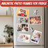 DIYSELF Magnetic-Picture-Frame, 14 Pack Magnetic Picture Frames for Refrigerator 4x6, Photo Magnets 4x6 Pictures Frame for Fridge...