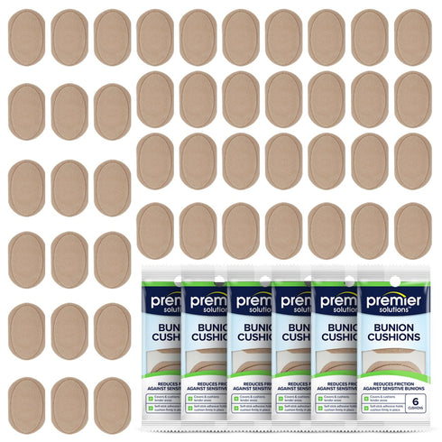 Bunion Pain Relief Pads, Moleskin Guards for Shoes, Protects Feet for Men and Women, Reduces Friction, Self-Stick Adhesive, All Day Water Resistan...