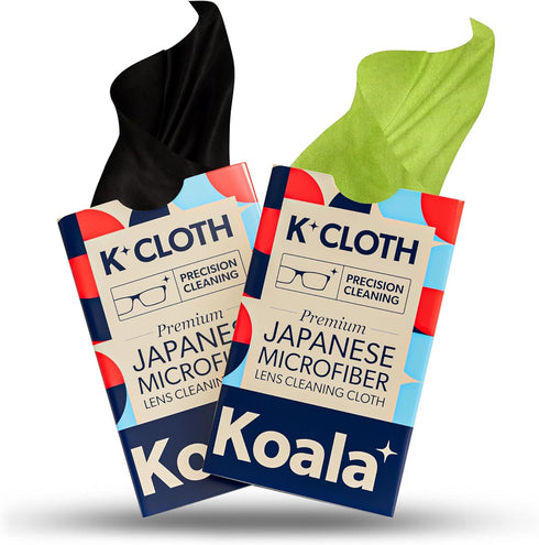 Koala Lens Cleaning Cloth | Japanese Microfiber | Glasses Cleaning Cloths | Eyeglass Lens Cleaner | Eyeglasses, Camera Lens, VR/AR Headset, and Sc...