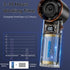 Portable Handheld Turbo Fan,Speed(1-100) Adjustable Mini Fan,4000mAh Battery USB Rechargeable Personal Fan,Digital Display,Gifts for Women Men Tra...