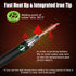 Cordless Soldering Iron Kit, USB Portable Wireless Soldering Iron, 3 Temperature Adjustment Rechargeable Soldering Iron for Home Appliance Repair,...