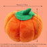 4 Pcs Pumpkin Dog Chew Toys Pet Squeaky Toy Halloween Plush Cat Playing Toys Teeth Grinding Pet Training Toy for Dog Cat Relief Decompression (Pum...