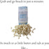 Disposable Microwave Popcorn Bags and Clip. Easy, healthy snack makers. Simply add Kernels. Easy, Healthy Snacks, in 2 minutes. 30 PACK...