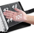 100 Envelope Challenge Binder, 25 Sheets Silkscreen Numbers to 100, Not Stickers, Reusable Tracker, Easy and Fun 100 Envelopes Money Saving Challe...
