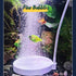 Fish Tank Bubbler Aquarium Air Stone Bubble Stone Betta Fish Tank Decor Accessories Small Oxygen Stone Quiet High Dissolving Oxygen Diffuser for A...