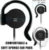 EXMAX Wired Single Headphones 3.5mm Right-Side Earphone One Ear Ear-Hook Headphone for EXD-101 ATG-100T Wireless Tour Guide Receiver Radio Podcast...