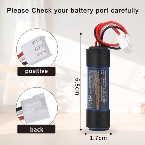 Pickle Power 3500mAh Battery for Harman Kardon Onyx Studio 4, Onyx Studio 3, Onyx Studio 2, Onyx Studio 1 Bluetooth Speaker...