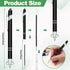 Ballpoint Pen with Stylus Tip,12 Pcs 1.0 mm Black Ink Metal Pen,2 in 1 Stylus Ballpoint Pens,Metal Stylus Pen for Touch Screens,Comfortable Writin...