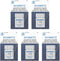 SCHMETZ Jean & Denim Sewing Machine Needles - Precision Needles for Heavy Fabric, Size 110/18, 5-Needle Cards, Pack of 5...