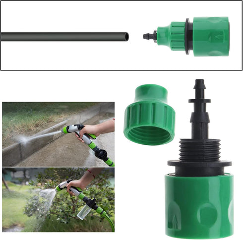 The Lord of the Tools 2PCS Garden Water Hose Quick Connector Micro Irrigation Adapter One Way Adapter Tap Connector Fitting for 8/11mm 4/7mm Pipe ...