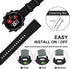 Compatible with Garmin Vivoactive 3 Band, 20mm Soft Silicone Watch Band for Garmin Vivomove 3/Music/Luxe/Style/HR/Forerunner 245/645 Music/Samsung...