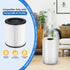 KJ80 Replacement Filter Compatible with Druiap KJ80 Air Purifier, 360° Rotating 3-in-1 Filter of H13 True HEPA Filter, Activated Carbon and Pre-fi...
