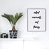 Mr. Pen- Dry Erase Board, 14” x 11”, Black Aluminum Frame with a Black Dry Erase Marker, White Board Dry Erase, Magnetic Dry Erase Board, Small Wh...
