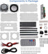MiOYOOW Bluetooth-Compatible Speaker Kit DIY Soldering Project Spectrum USB Mini Electronic Sound Amplifier Home Stereo Speaker DIY Kits for Home ...