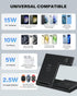 Wireless Charger 3 in 1 Wireless Charging Station for iPhone 15 14 13 12 11 Pro Max XR XS,Fast Wireless Charging Stand Dock for Apple Watch 9 Ultr...