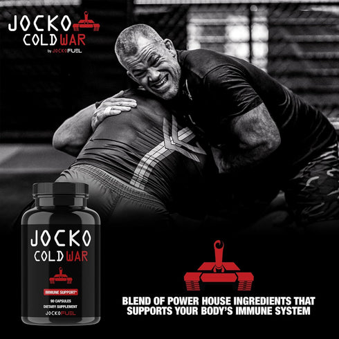 Jocko Fuel Immune Support Supplement - Elderberry with Zinc & Vitamin C for Adults - Immune Defense with Vitamin C, D3, Superfoods, Herbs, & Miner...