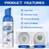 Yugou Drain Cleaner, Sink Drain Foam Cleaner, Sink Drain Cleaner, Drain Foam Cleaner, Kitchen Drain Foam Cleaner, Bathroom Drain Foam Cleaner, Pow...